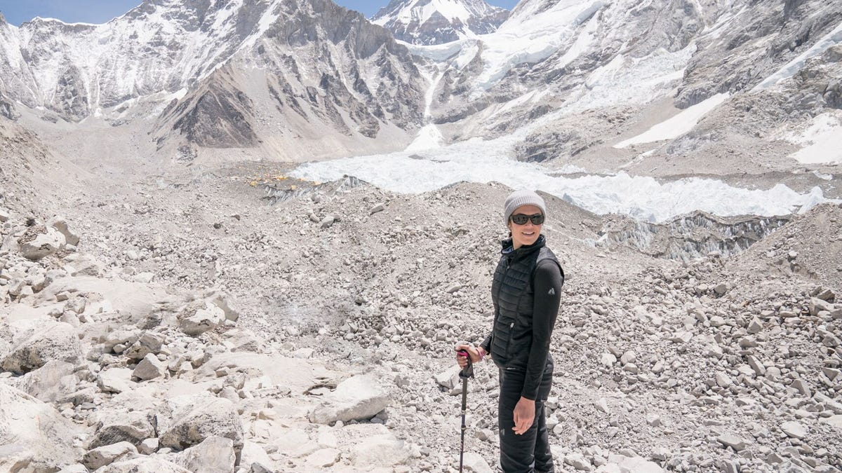 Mandy Moore at Mt. Everest Base Camp