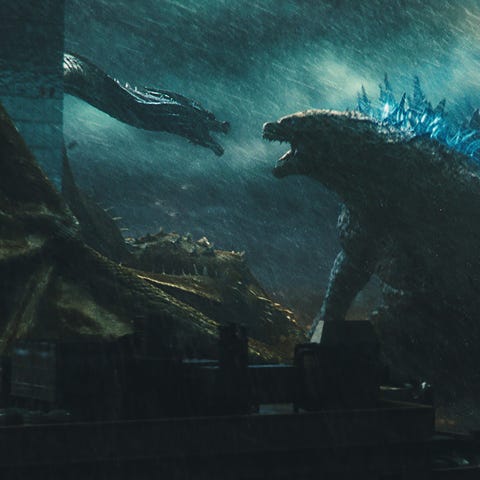 Ghidorah (left) and Godzilla rekindle an old...