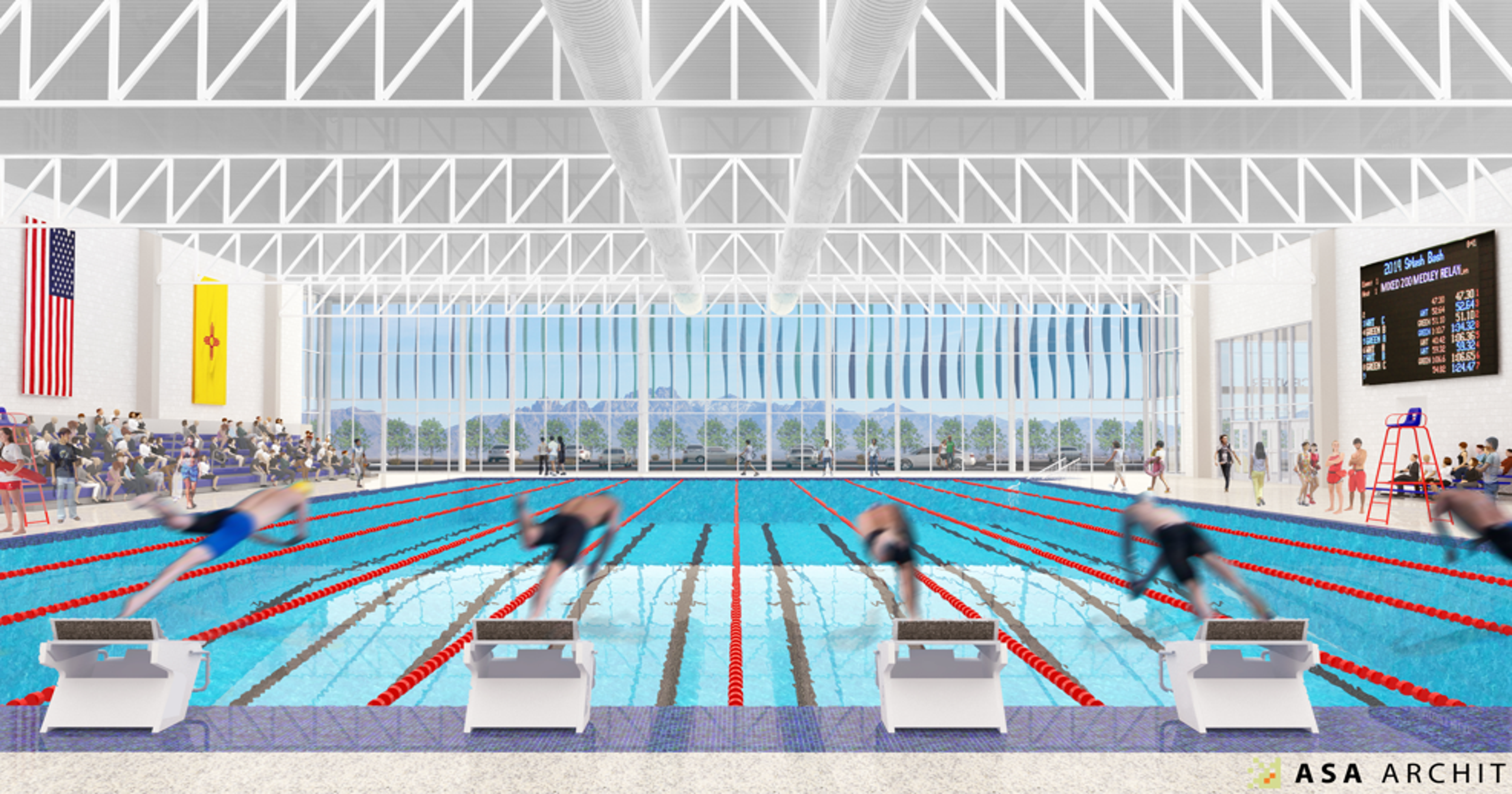 Firm Release Images Of New Las Cruces Competition Pool