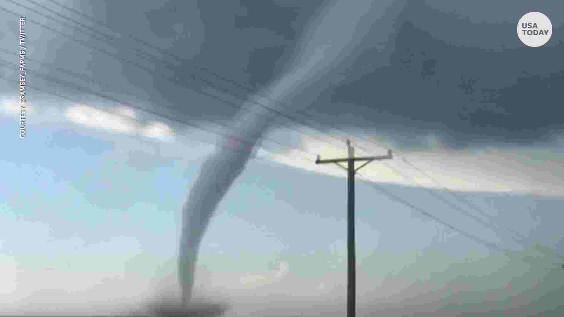 The ef scale measures the intensity of tornadoes