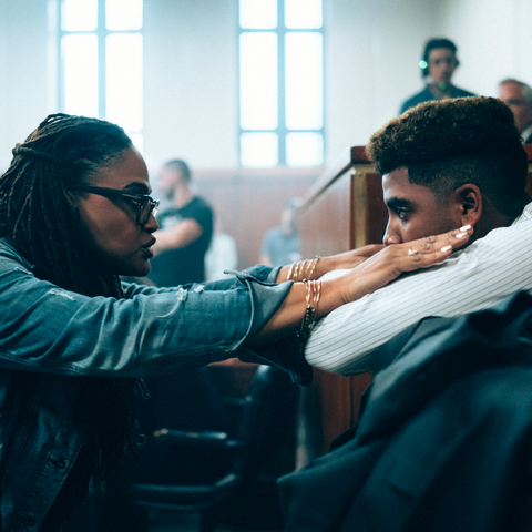 Writer/director Ava DuVernay, left, and actor...