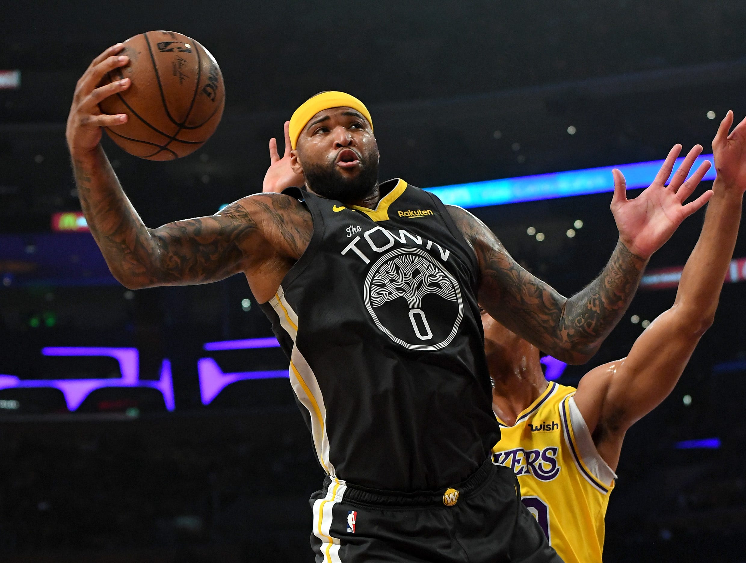 L A Lakers Demarcus Cousins Danny Green Quinn Cook Join Lebron Co