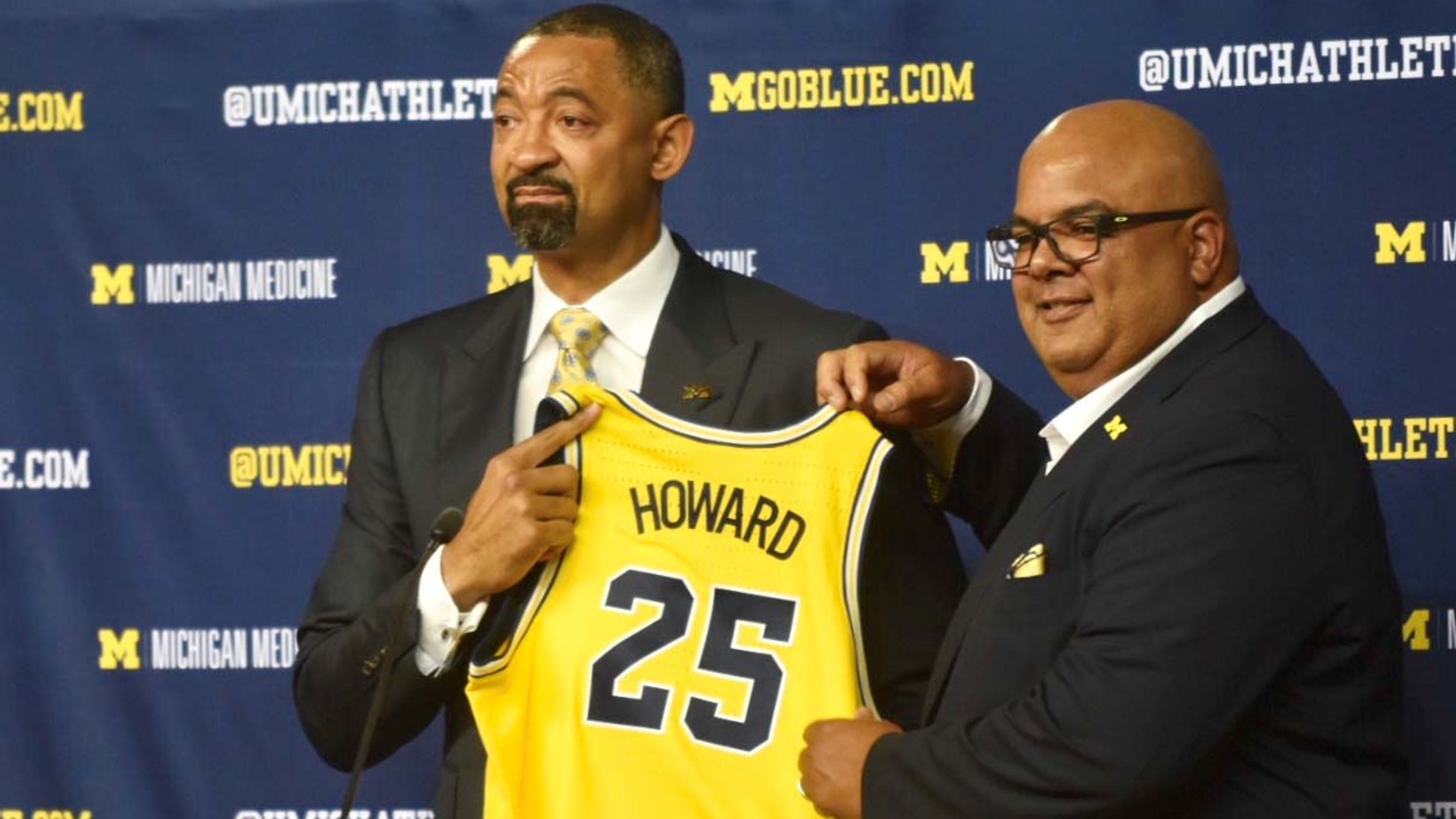 Michigan Wolverines introduce Juwan Howard as new basketball coach2988 x 1680