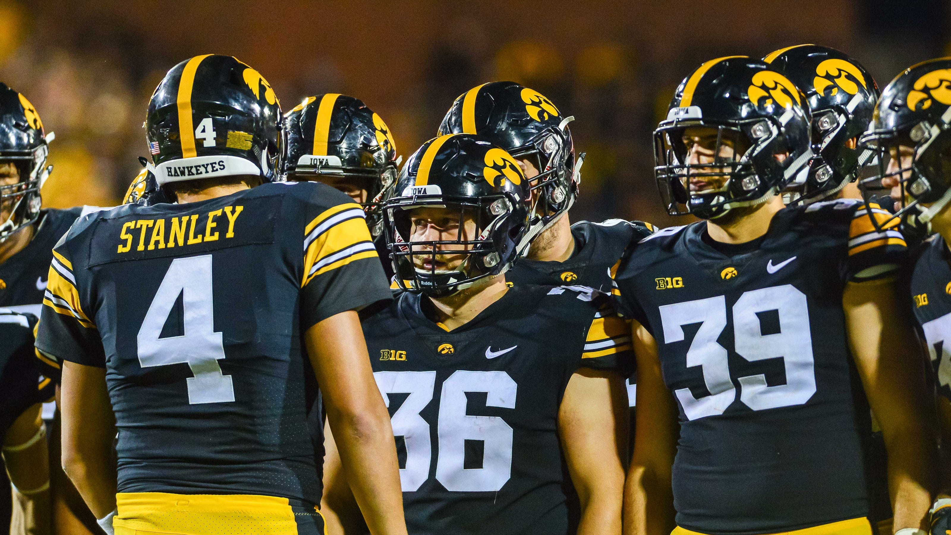 Iowa football Kickoff times revealed for seven Hawkeye games in 2019