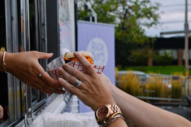 Menu items from sandwiches to doughnuts will pass through windows to customers at upcoming food truck festivals, such as the Milwaukee Food Truck & Craft Beer Festival on June 8 at the Waukesha Expo Center.