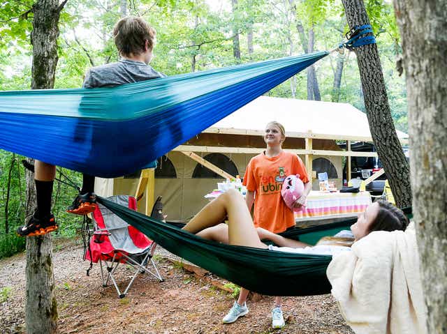 The First Glamping Site In The U S Forest Service Opens In Pisgah