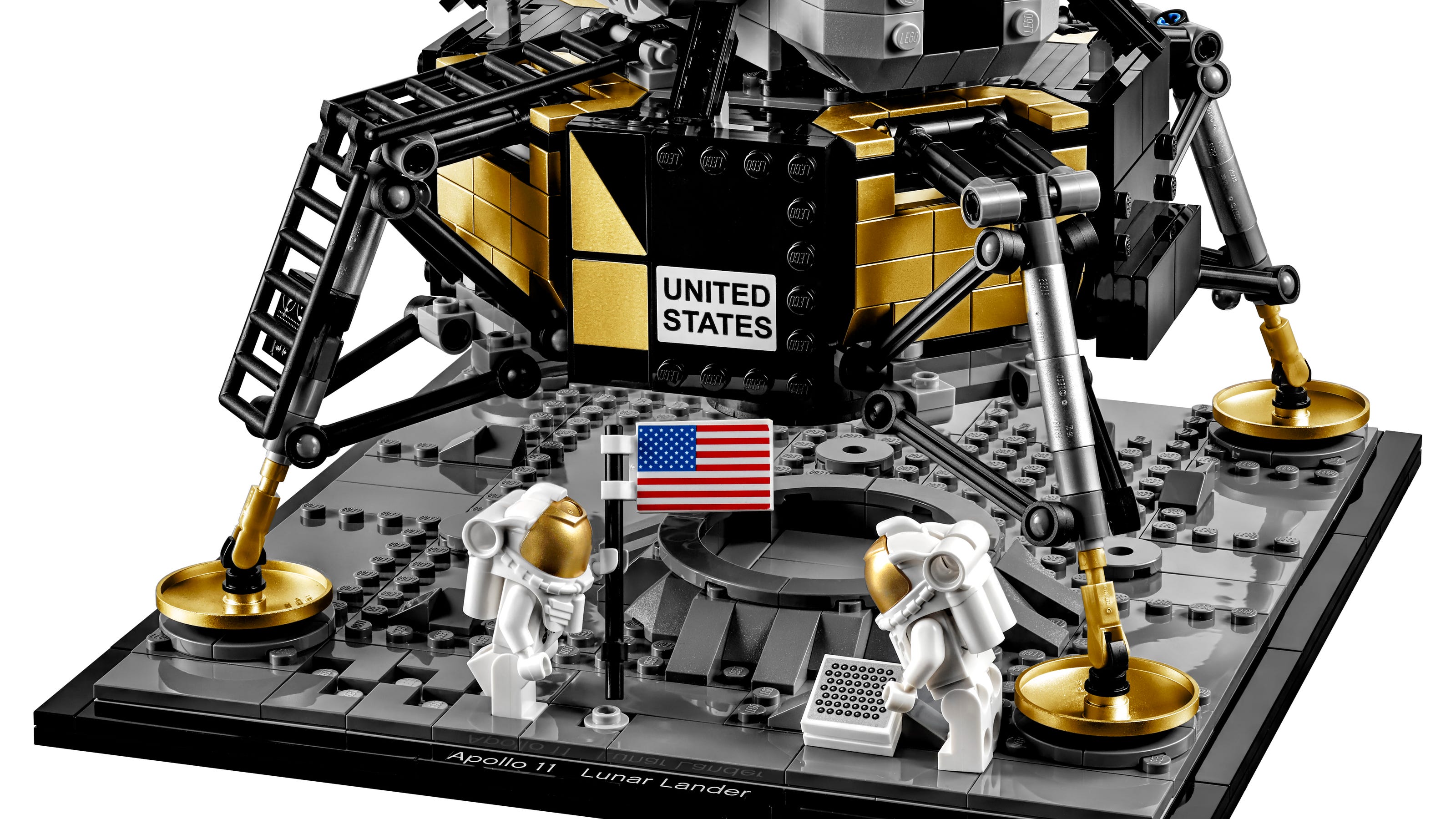 Lego releases 1,087-piece Apollo 11 lunar lander astronauts