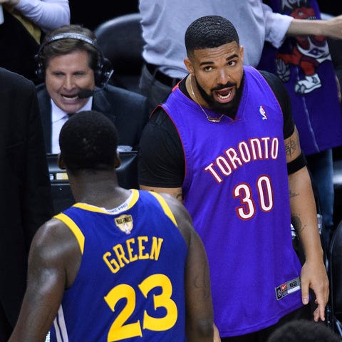 Drake has words for Draymond Green following Game...