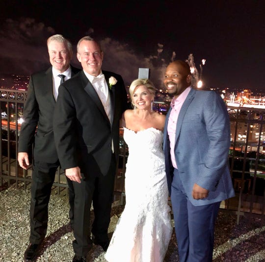 Mike Dardis and Sheree Paolello, coanchors at WLWT News, are married