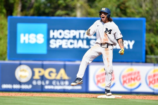 Michigan's Jordan Brewer.