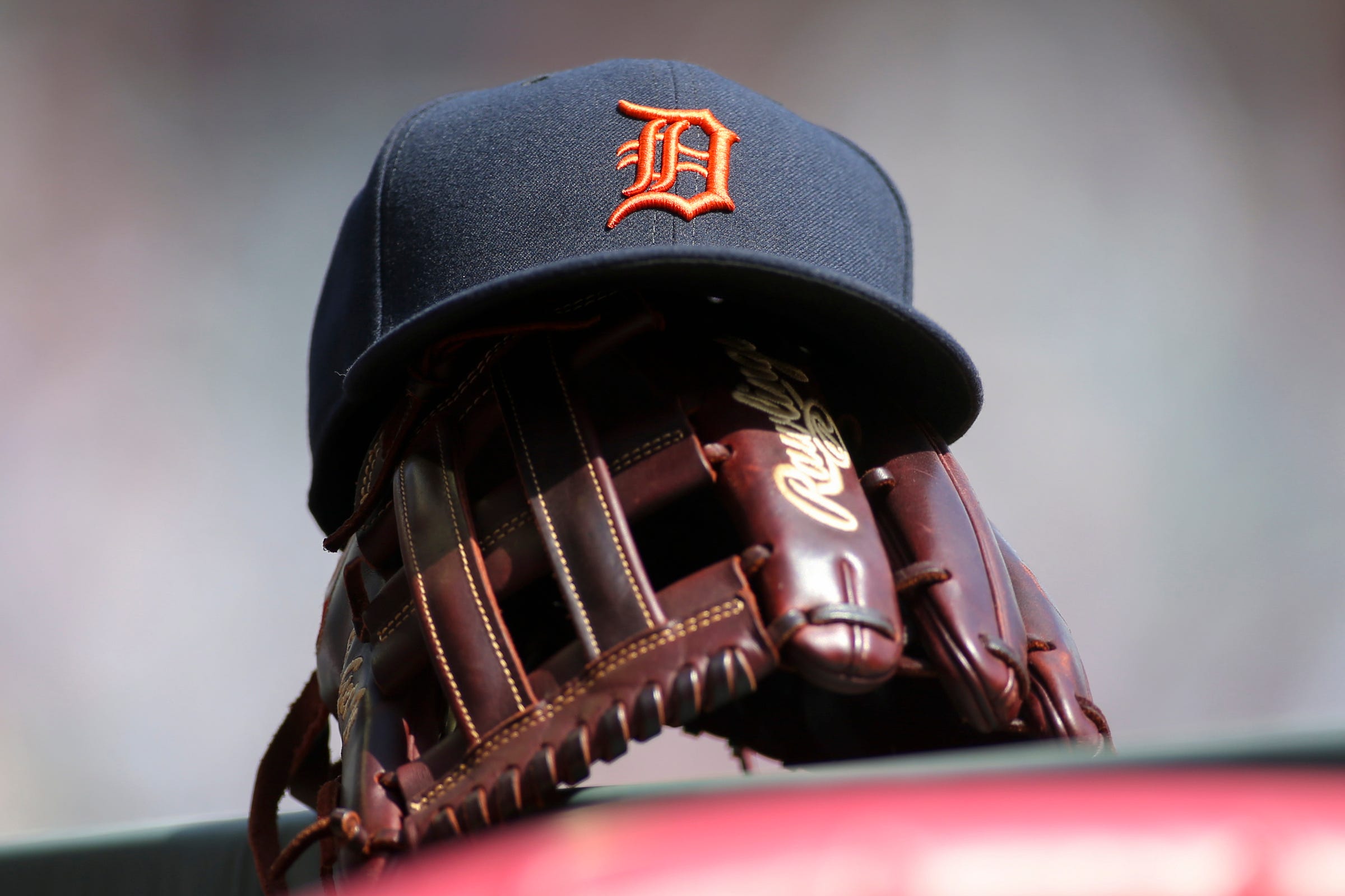 detroit tigers red wings hat