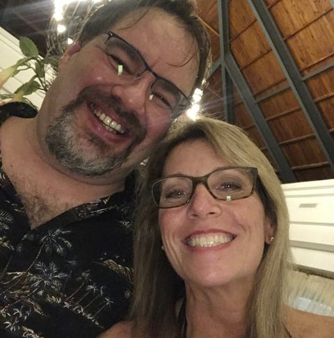 In this undated selfie taken by Tammy...