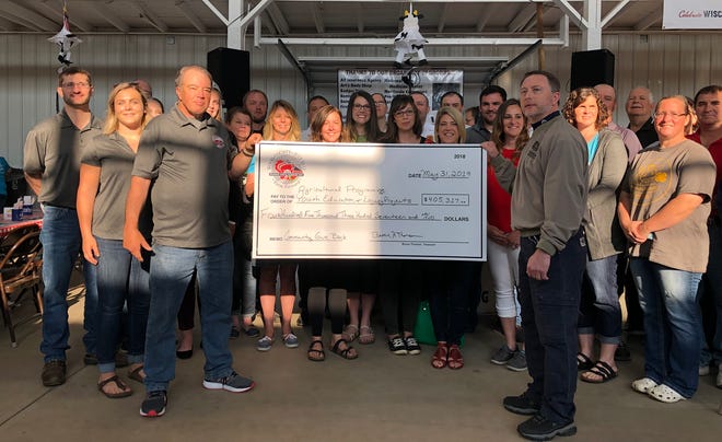 Numerous non-profit groups will share $217,000 of grant money to help promote agriculture in Wood and surrounding counties with funds made available from the proceeds of Wood County Farm Technology Days last year. 