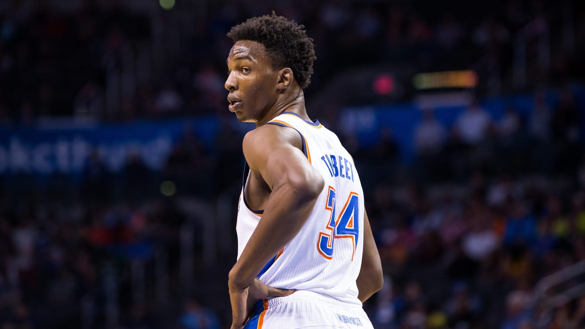 Hasheem Thabeet's last NBA action was with the Thunder in 2013-14.