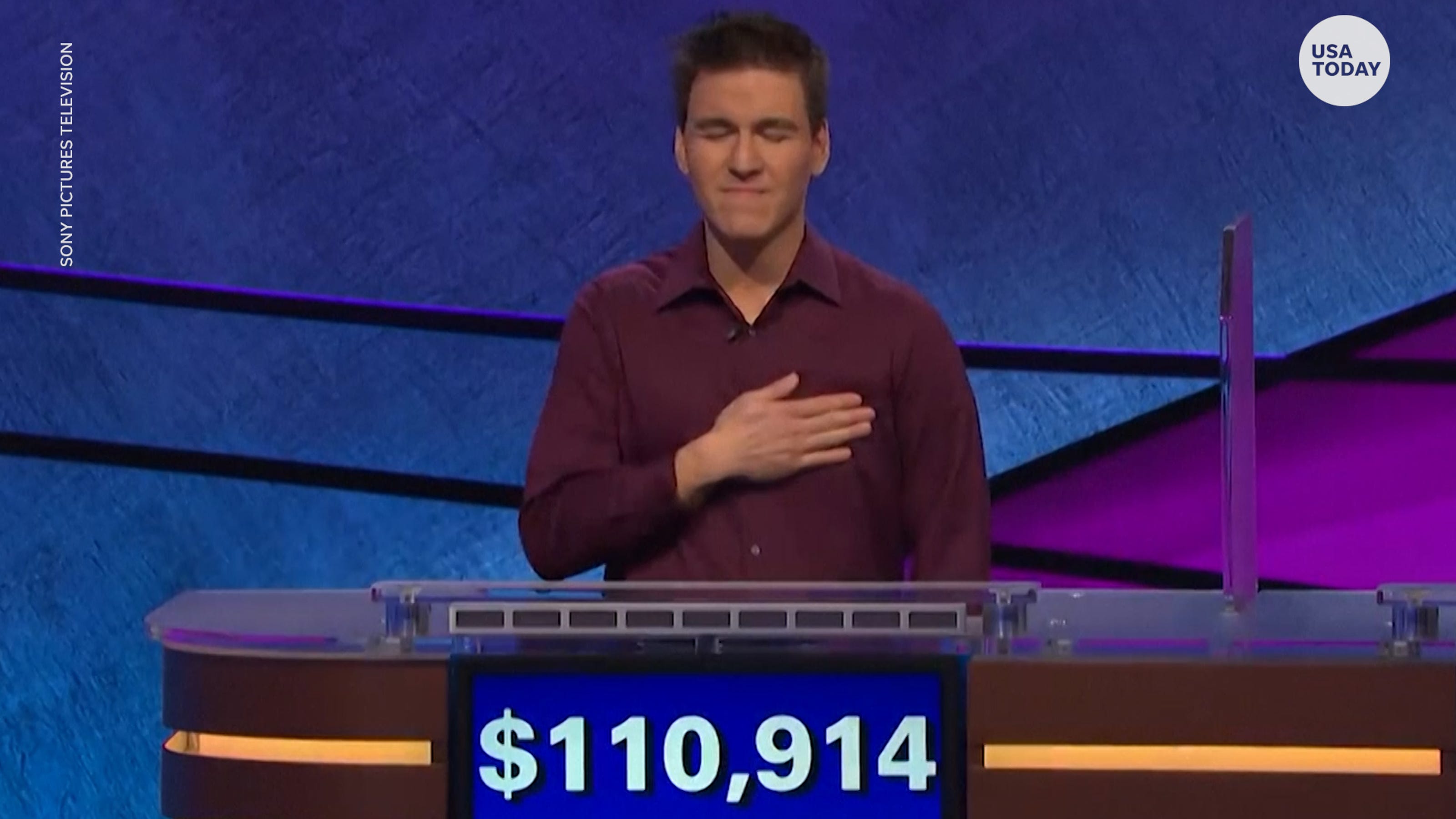 James Holzhauer ends 32game 'Jeopardy!' winning streak