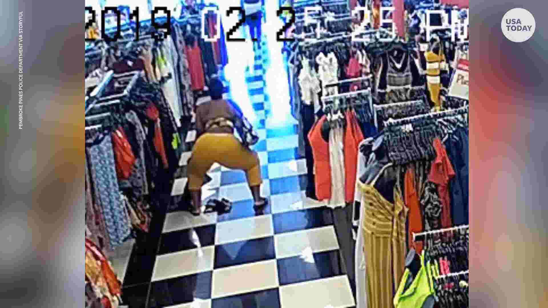 Florida police seek twerking woman who allegedly shoplifted from store