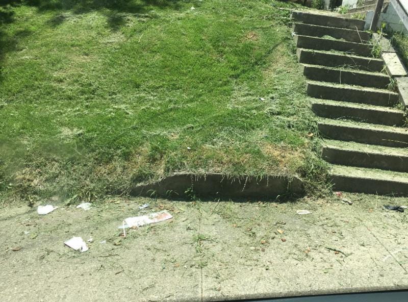 NKY residents: Grass cuttings slippery when wet and can cause safety problems