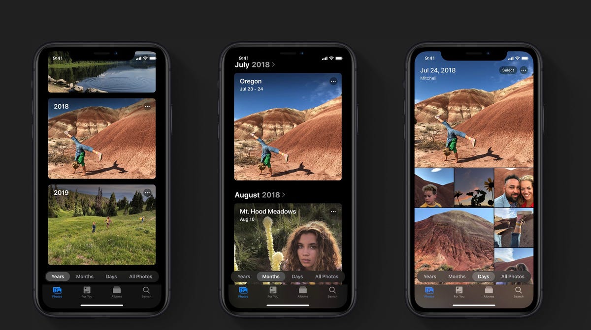 Apple's new Photos app for iOS13