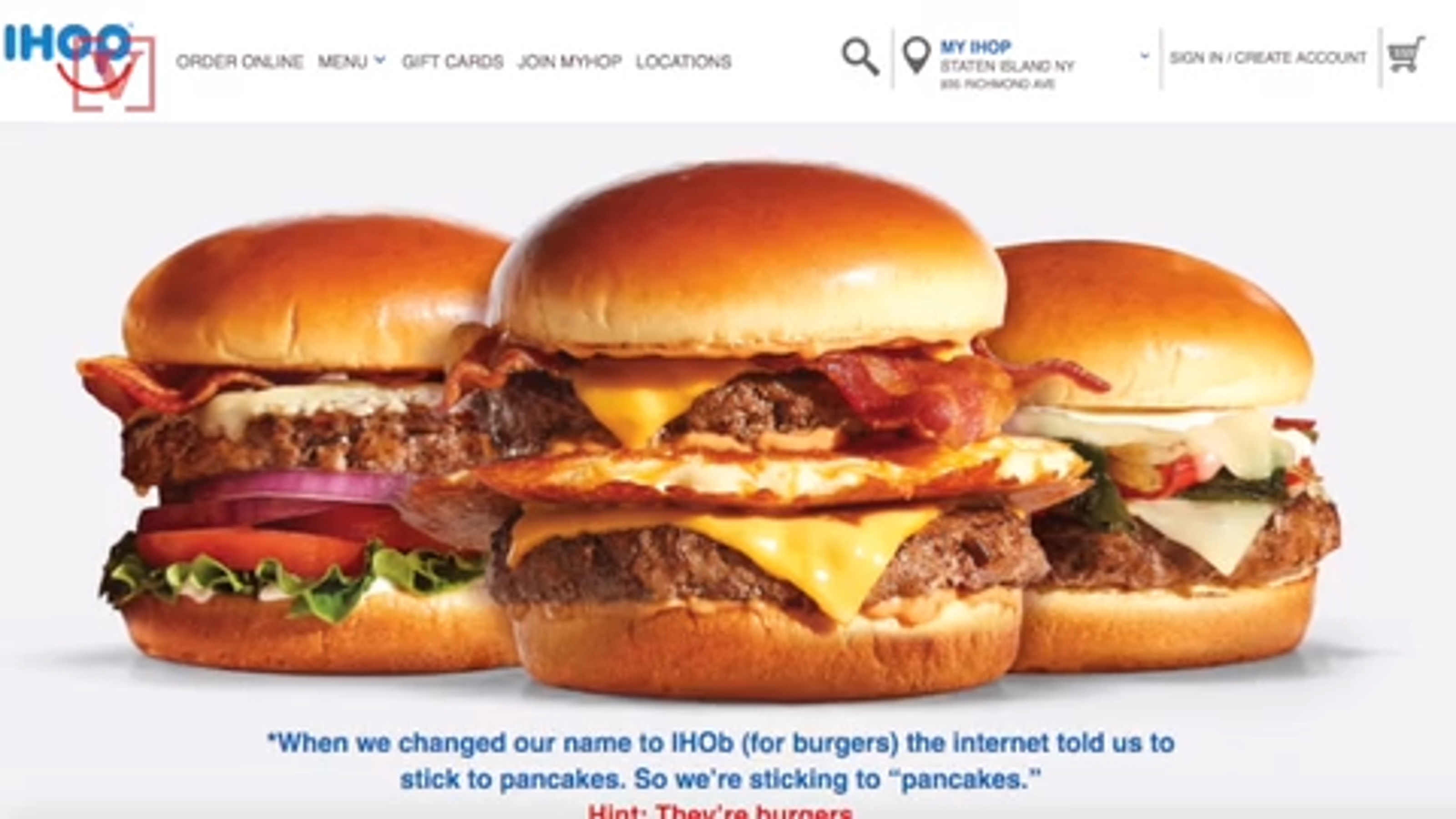 IHOP launches new pancake burger