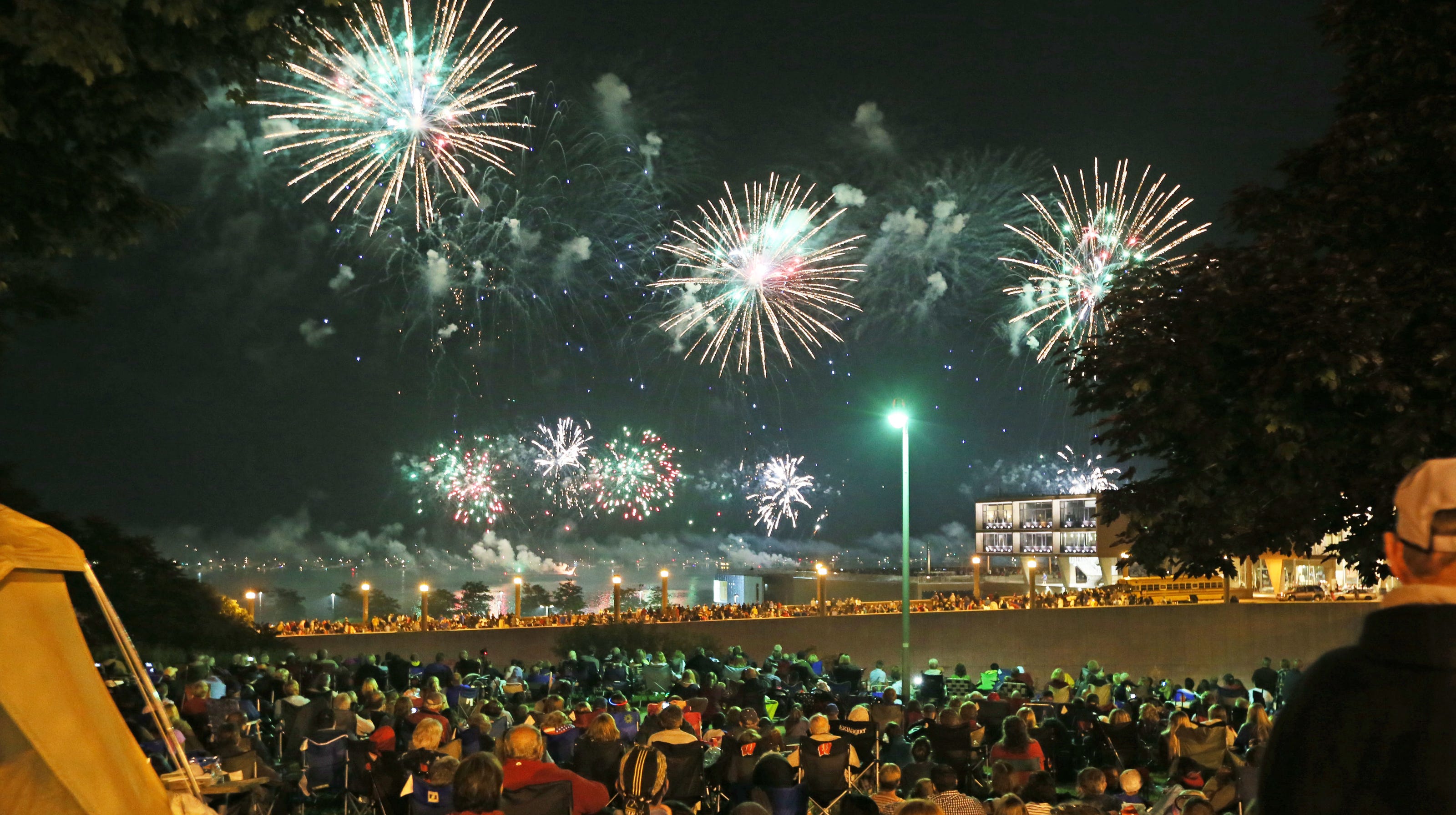4th of July Fireworks and parade times in Milwaukee, Wisconsin