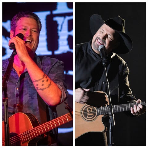 Blake Shelton and Garth Brooks teamed up for...
