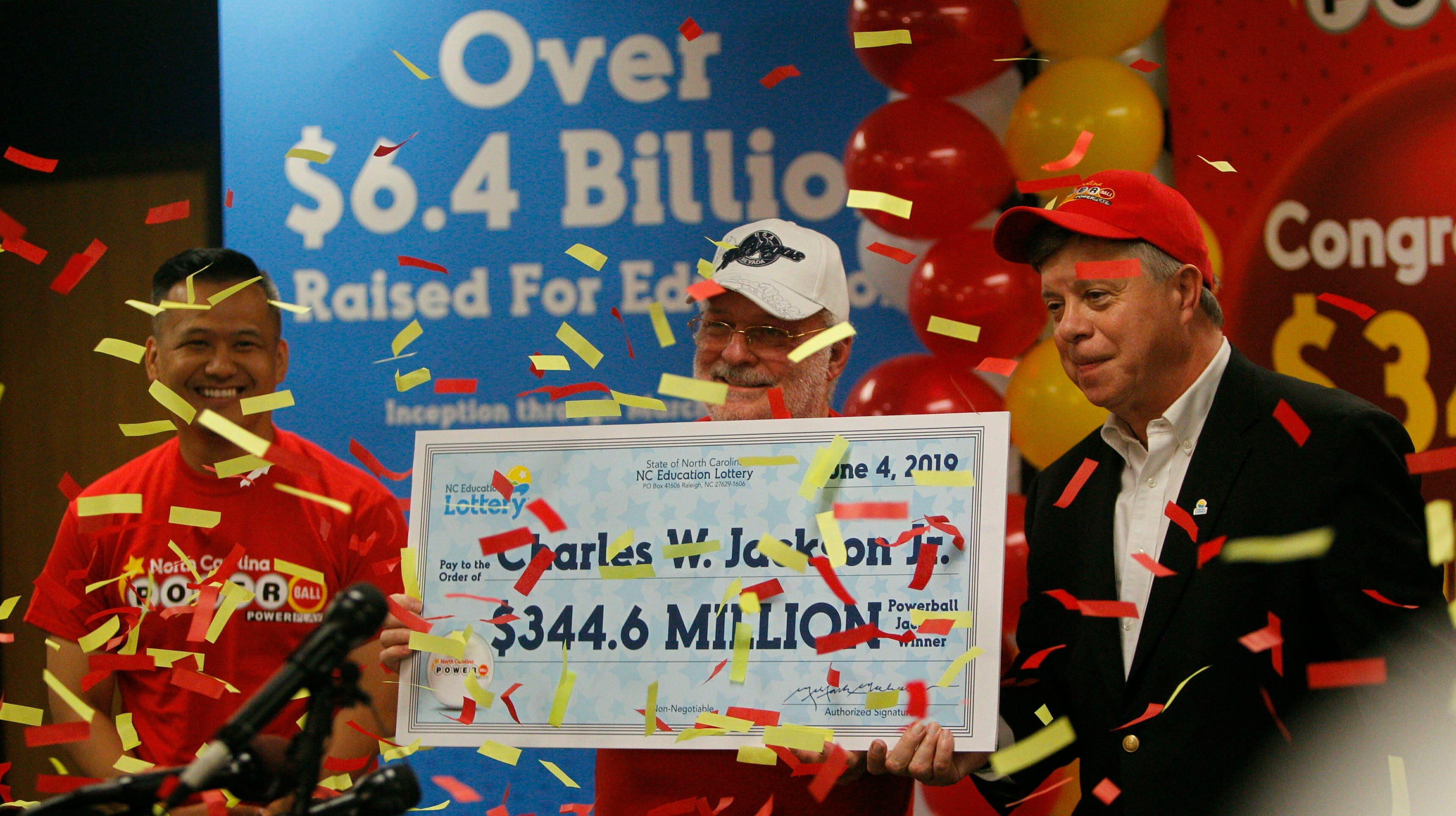 North Carolina Powerball winner finds good fortune with 344.6M win