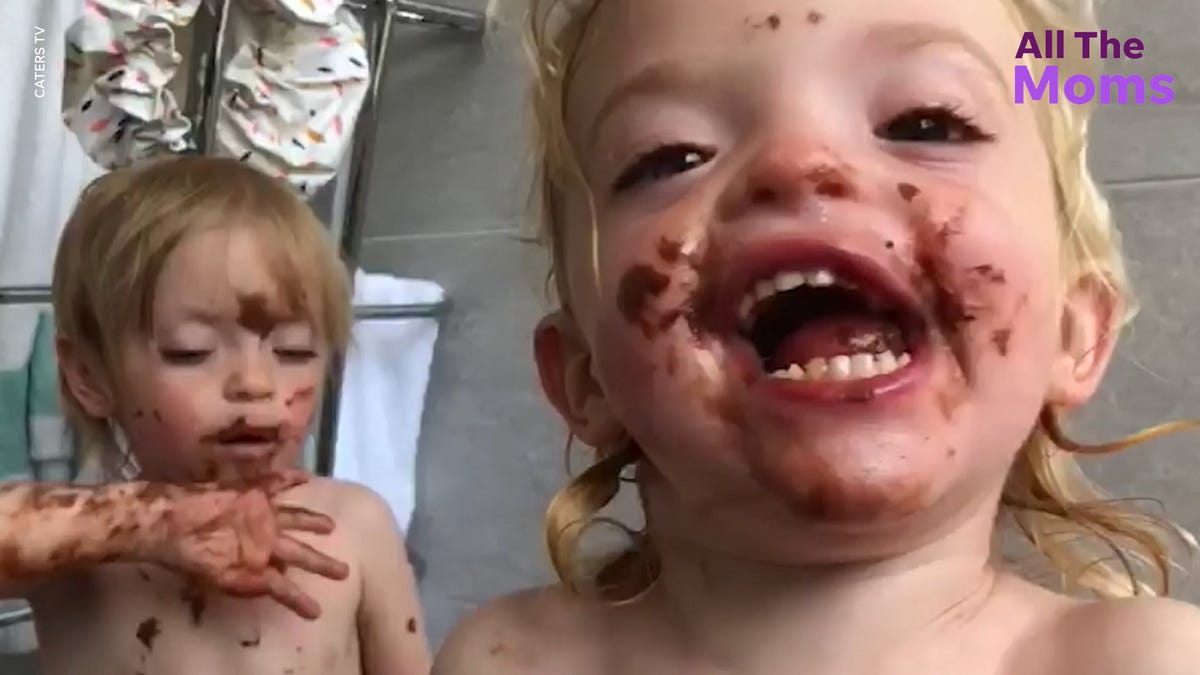 You'll never believe what these triplets got into after taking a bath