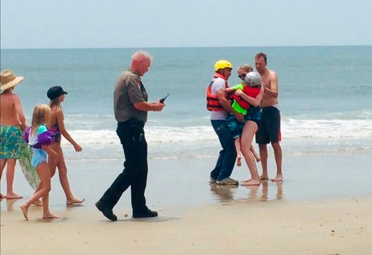 8 Year Old On Unicorn Shaped Float Rescued At Sea