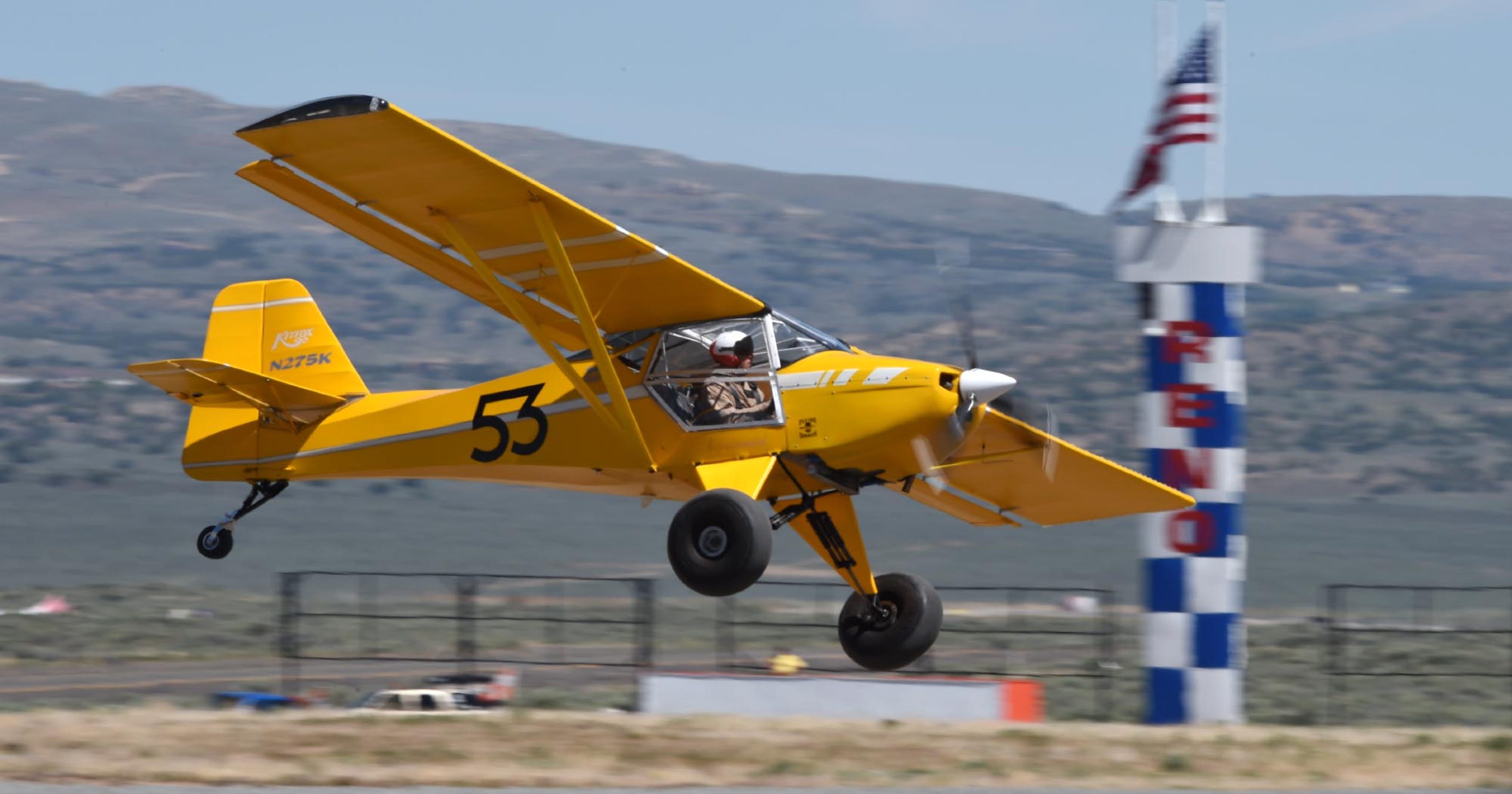 New at the Reno air races this year Drag racing for planes