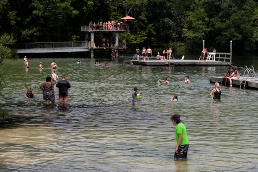 Wakulla Springs State Park is a popular destination for swimming and diving all year round but especially during the summer months. 