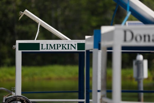 One of the Wakulla Springs tour boats is named "Limpkin," after the bird that served as the park's mascot for many years before it no longer inhabited the park. Now, at least one is back after the return of the apple snail, the limpkin's main source of food.