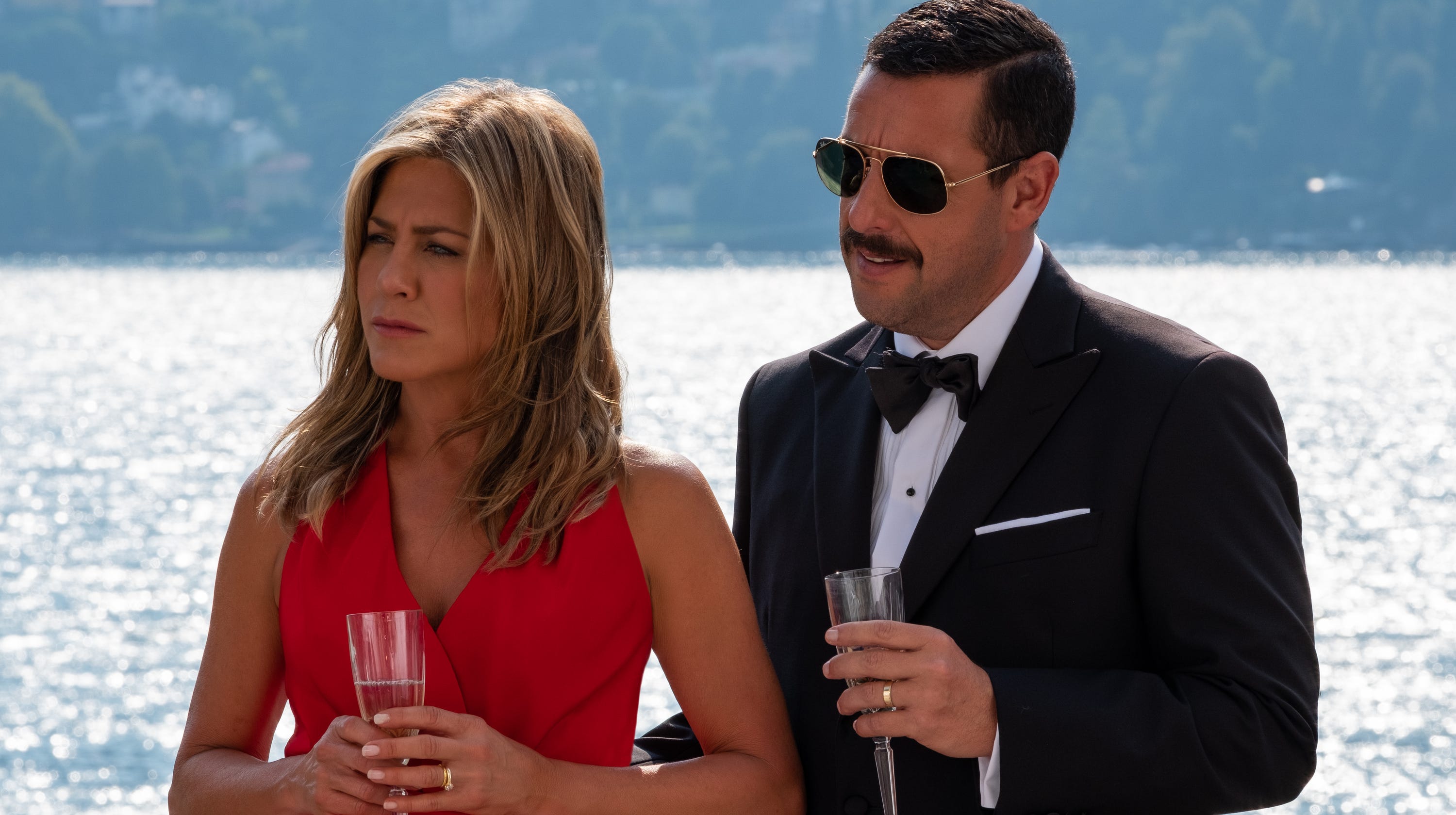 Murder Mystery How Jennifer Aniston Adam Sandler Spoof Themselves
