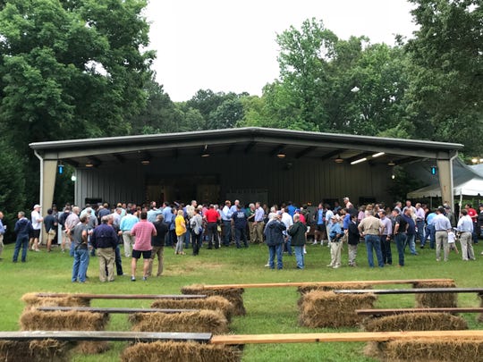The Good Ole Boys and Gals political event in Oxford is a north Mississippi pre-election tradition, often drawing all the top candidates and more than 300 others.