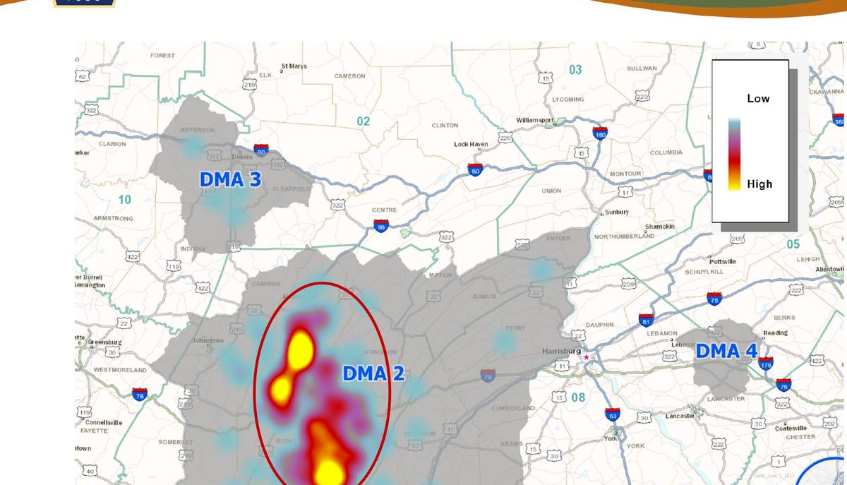 Cwd Management Areas Expanded By Over 2000 Square Miles In Pa