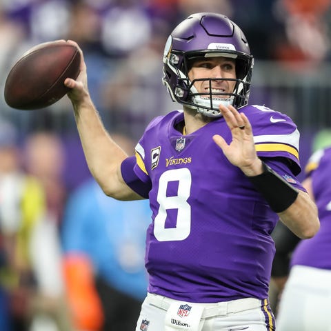 Kirk Cousins threw for 4,298 yards and 30...