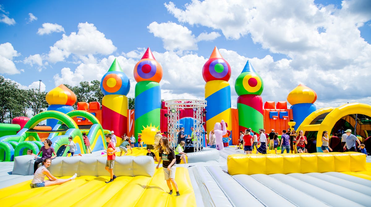 Big Bounce America Brings Massive Inflatable Playground to Fraser