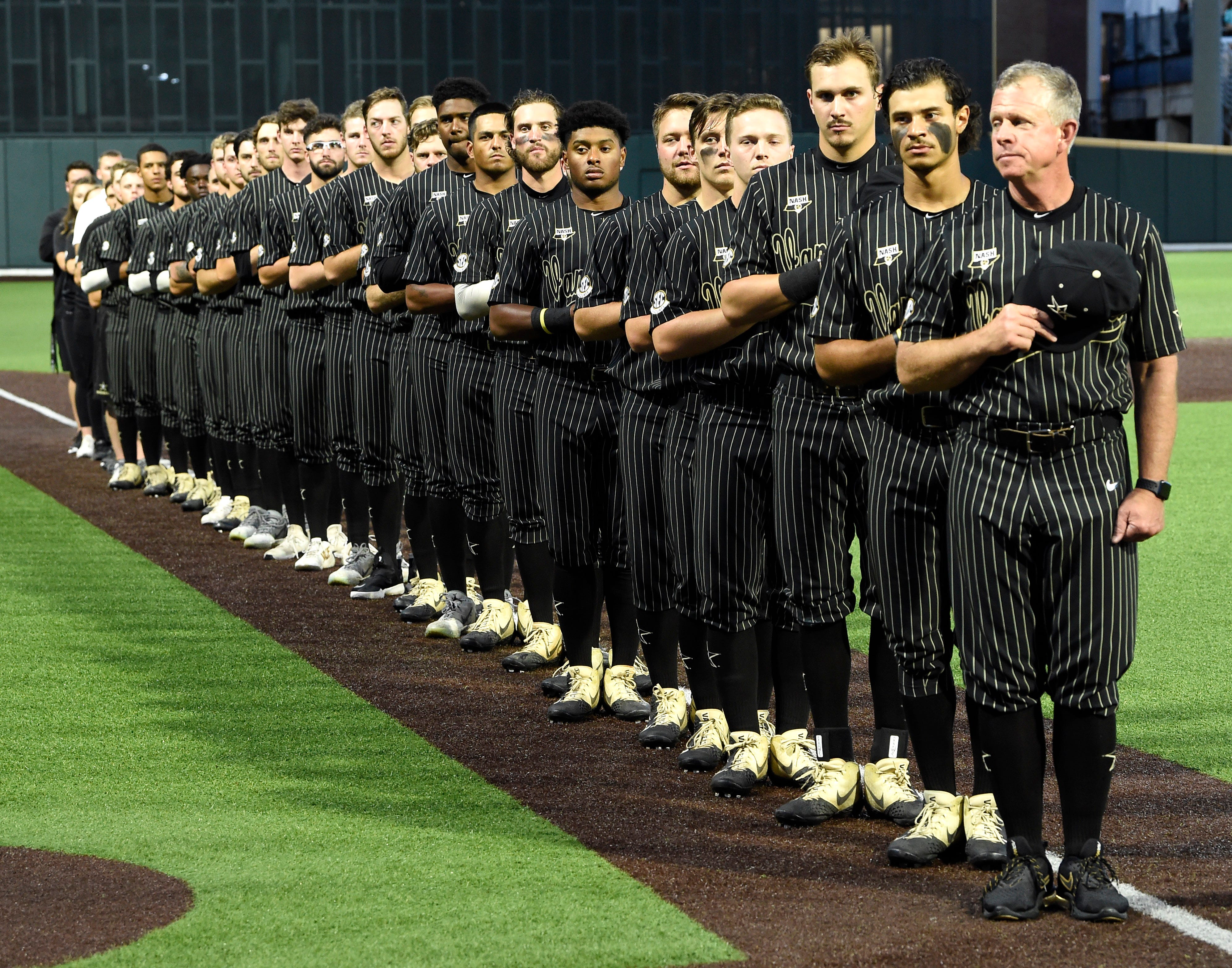 vanderbilt baseball pinstripe jersey