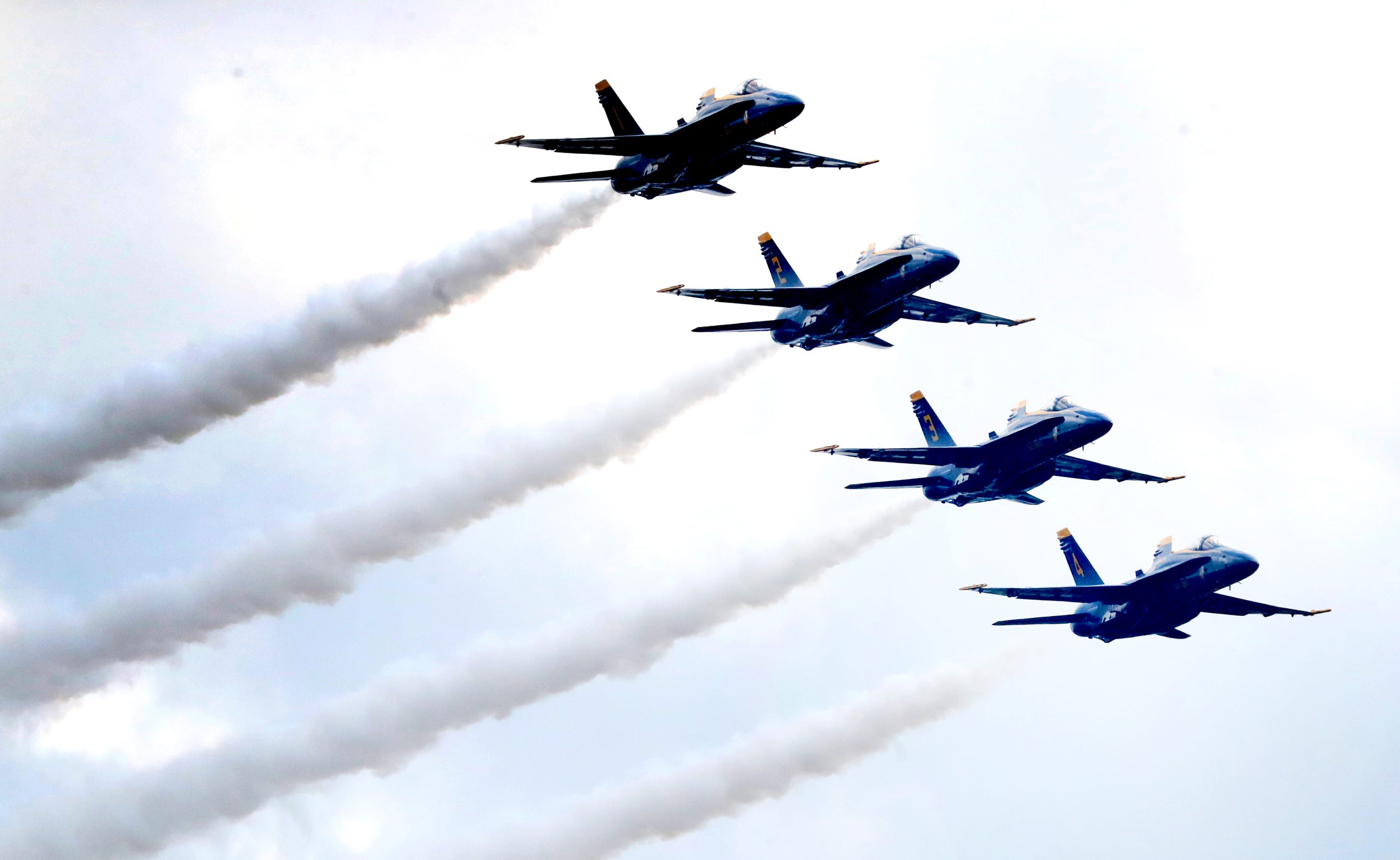 Navy Blue Angels return for Tennessee air show in Smyrna
