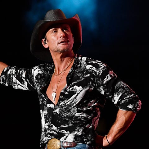 Tim McGraw performs during the 2019 CMA Fest at Ni