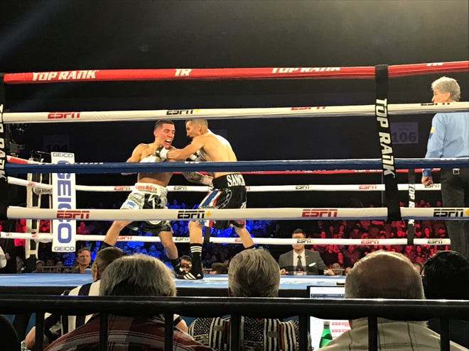 Boxing Valdez Defends Title Mariano Wins Pro Debut