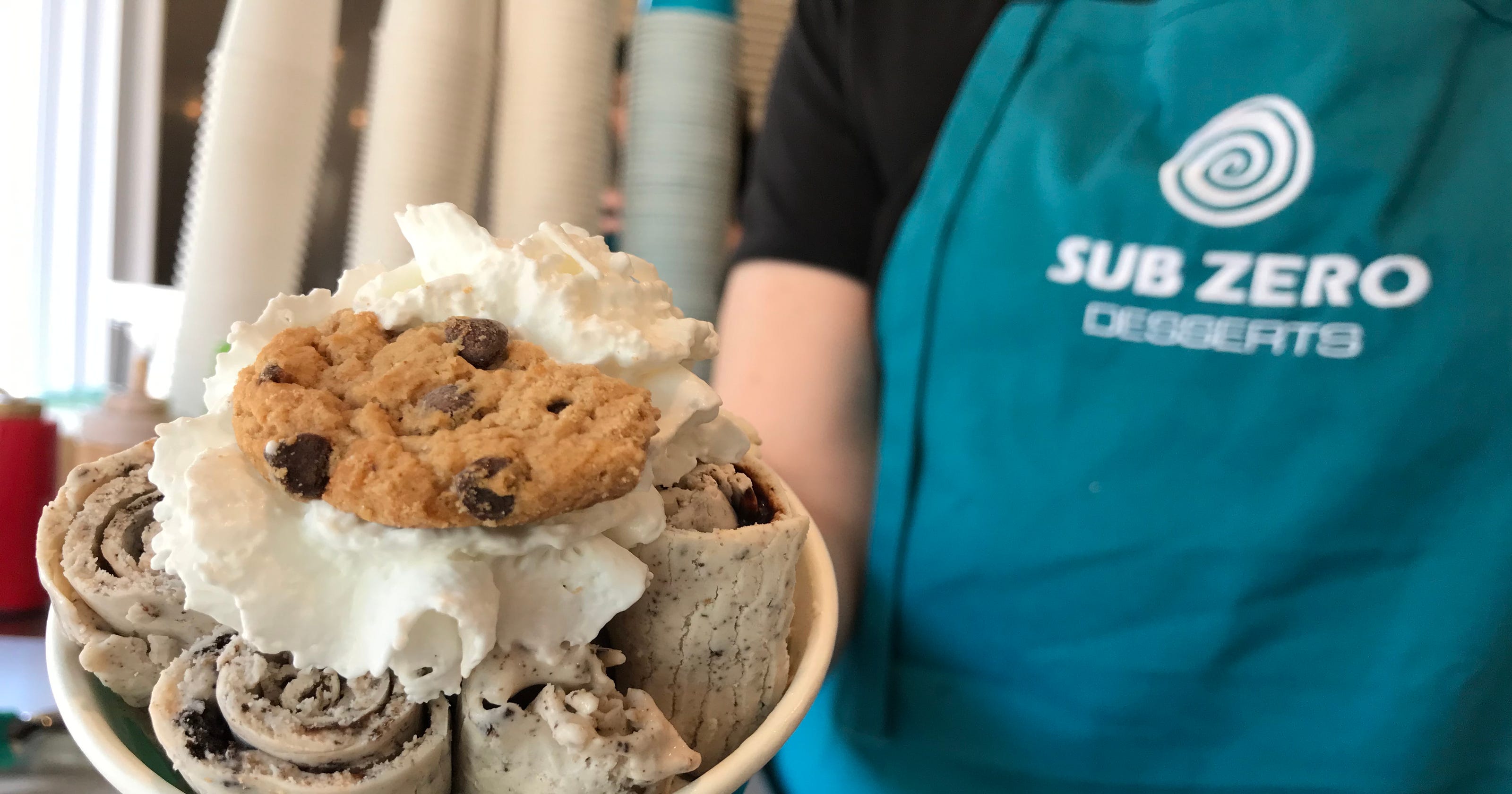 Dakota Snow/Sub Zero Desserts' new Sioux Falls stand makes ice cream to