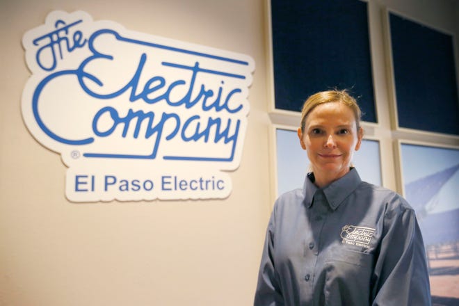 El Paso Electric CEO Mary Kipp speaks to employees after the announcement the company was to be sold to J.P. Morgan's Infrastructure Investments Fund Monday, June 3, 2019, at the El Paso Electric Co. in Downtown El Paso.