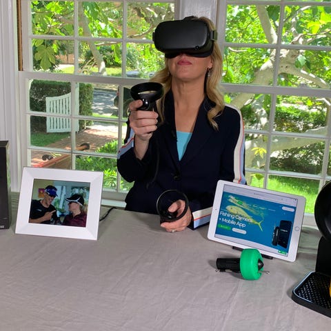 I was caught taking a break with Oculus Quest...
