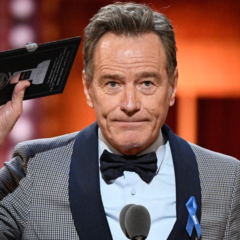 Bryan Cranston accepts his second Tony for...
