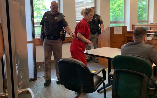 Kalin Sunde appears in Waukesha County Circuit Court on June 11, 2019.