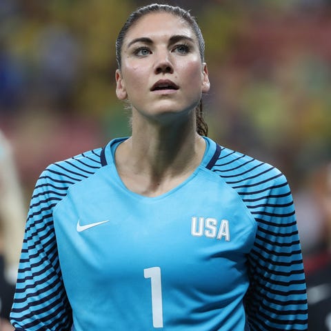 Hope Solo made 202 international appearances over 