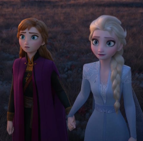 Anna and Elsa face the unknown together in...