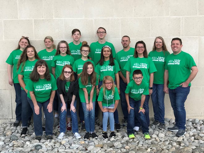 Chorus Abilene students in Ireland to tour and perform.