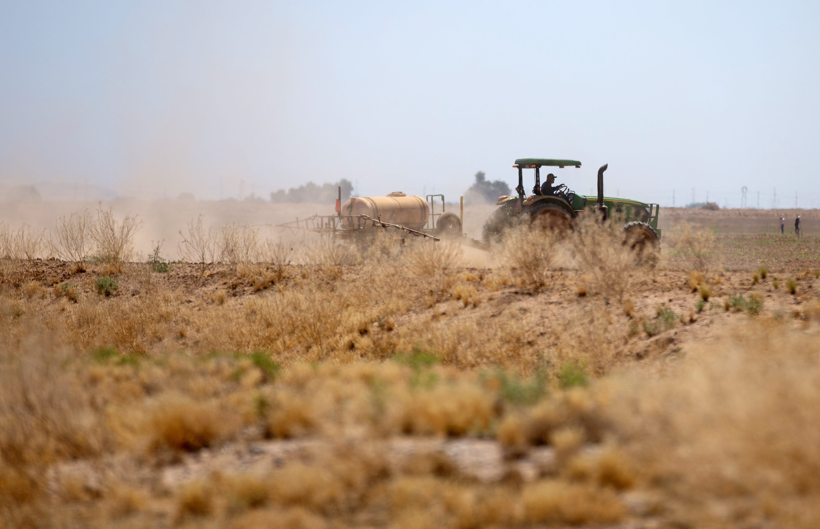 Battling climate change and dust can be costly for Arizona farmers, who are already facing other economic threats to their livelihoods.