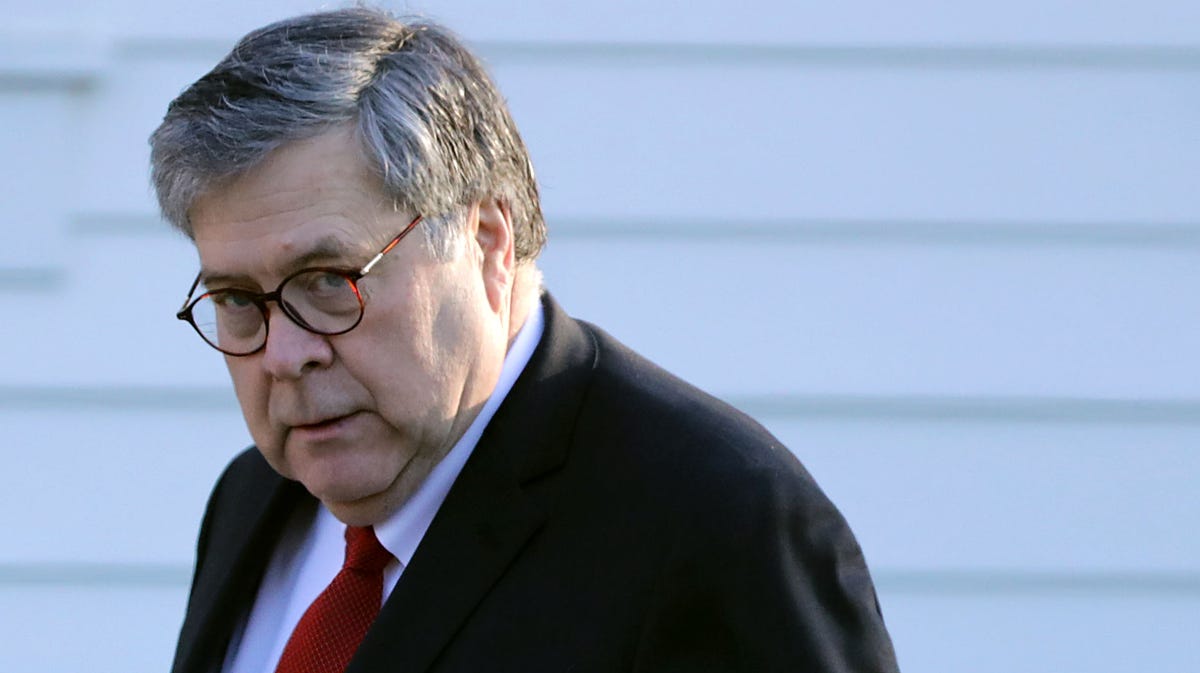 Attorney General William Barr.